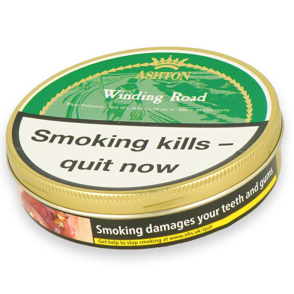Ashton Winding Road  Pipe Tobacco 50g Tin