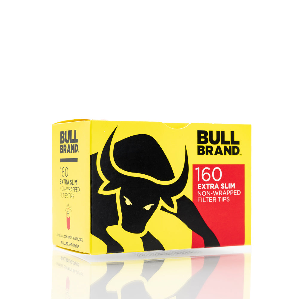 Bull Brand Extra Slim Filter Tips Box (non-wrapped)