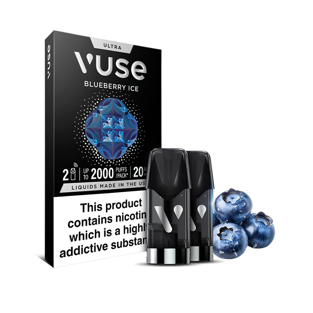 Vuse Ultra Smart Pods Blue Berry Ice 2PK - 20mg