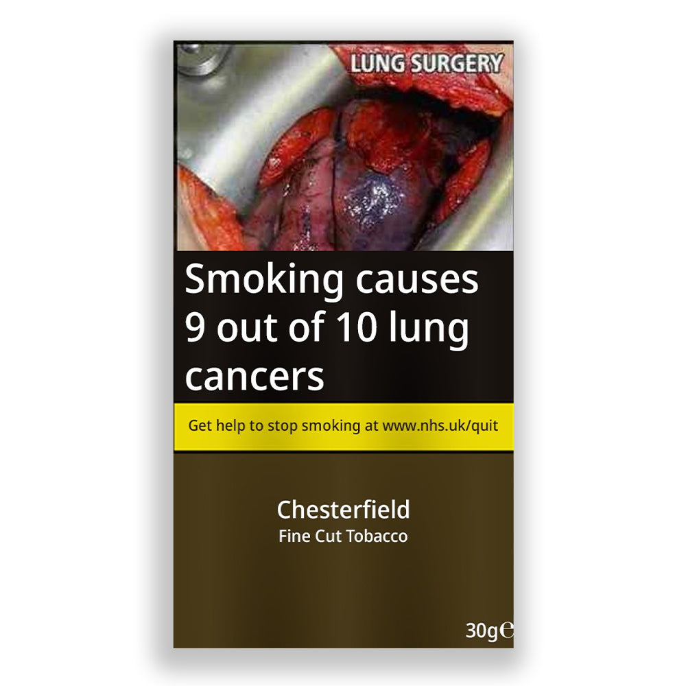 Chesterfield Red Hand Rolling Tobacco 30g