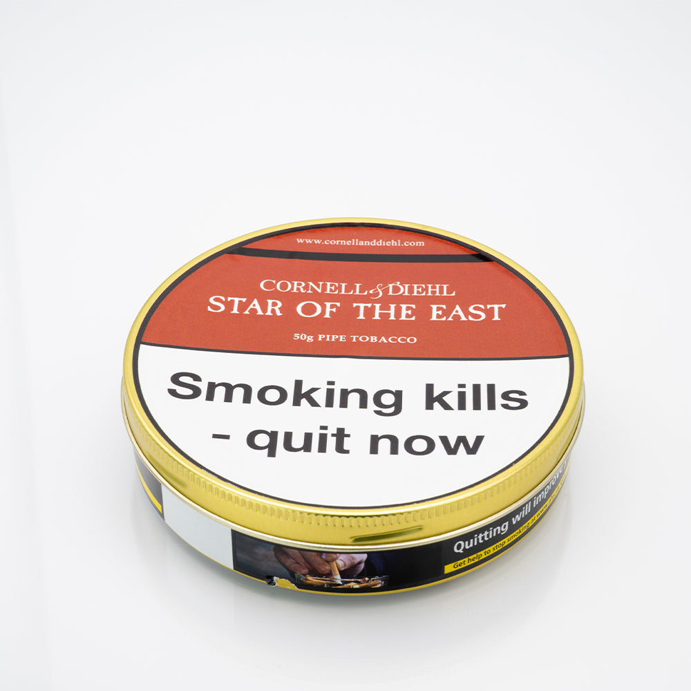 east tobacco Cornell & Diehl Star of the East Pipe Tobacco 50g Tin | Buy Online