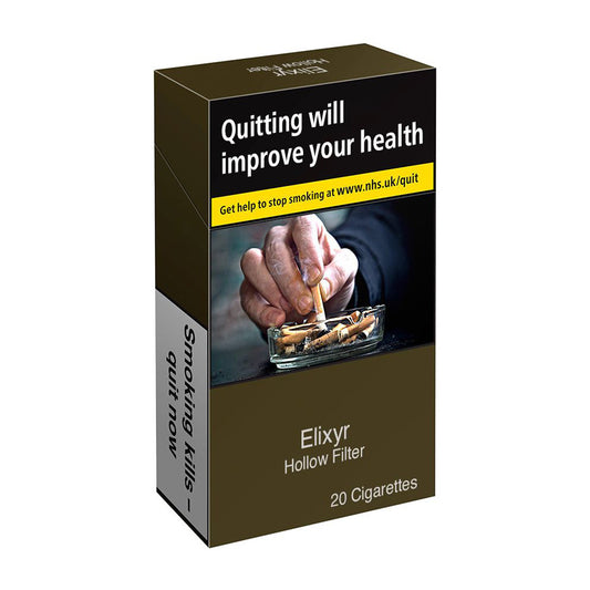 Elixyr Hollow Filter Cigarettes 20 Pack