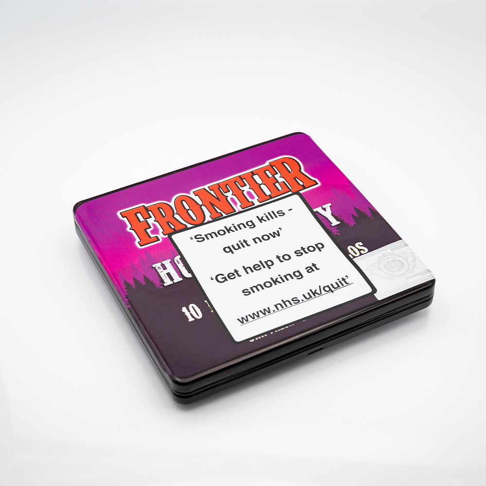 Frontier PURPLE Flavoured Cigarillos Tin of 10