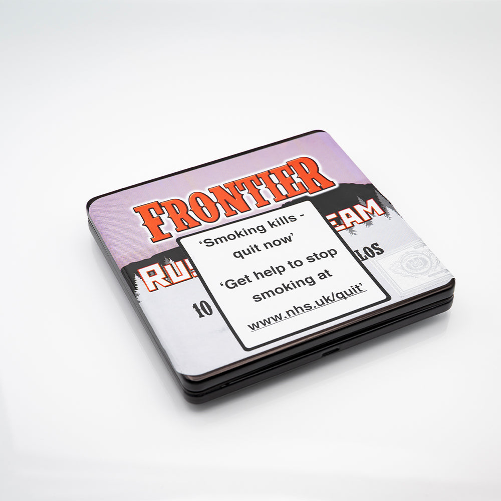 Frontier SILVER Flavoured Cigarillos Tin of 10