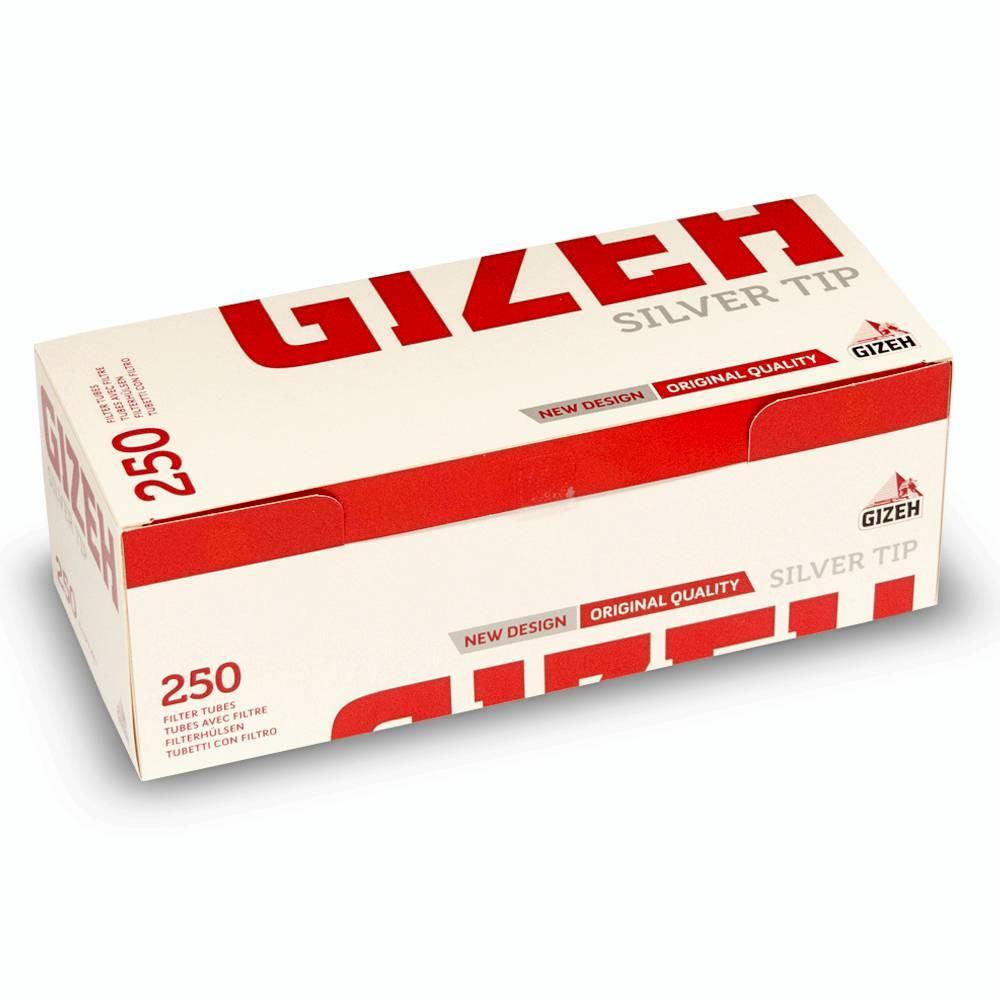 Gizeh Filter Tubes Silver Tip 250s