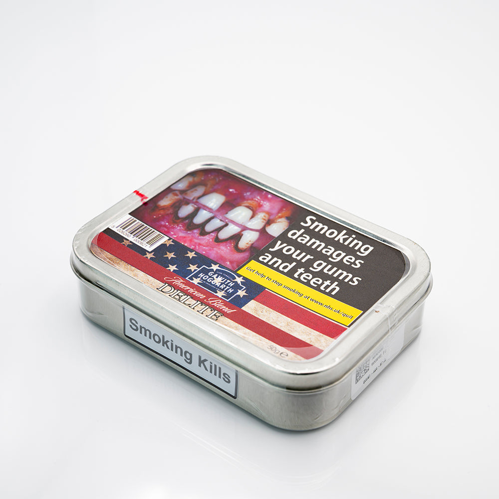 Gawith Hoggarth American Blend Delite Pipe Tobacco 50g Tin