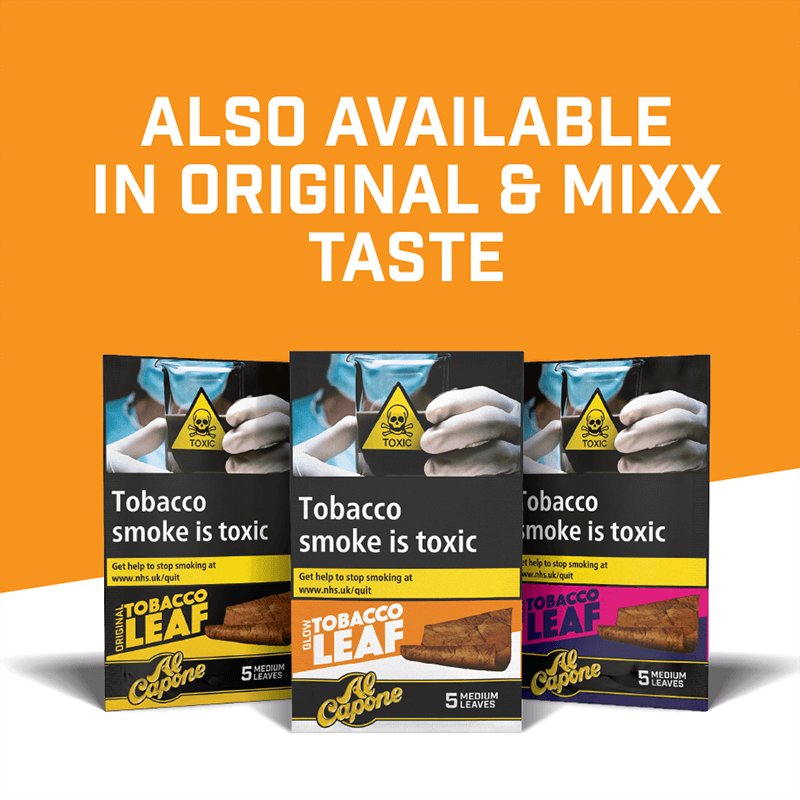 Al Capone Glow Tobacco Leaf Box of 10