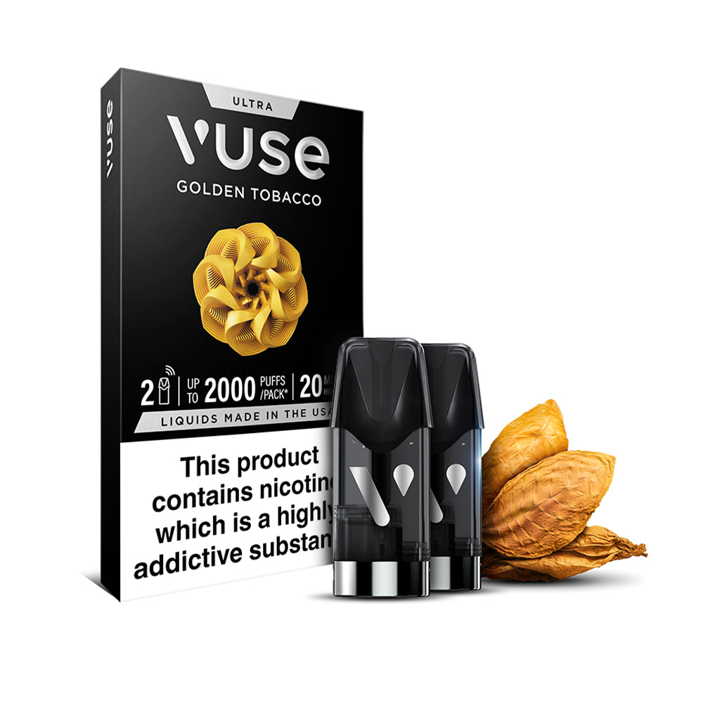 Vuse Ultra Smart Pods Golden Tobacco 2PK - 20mg