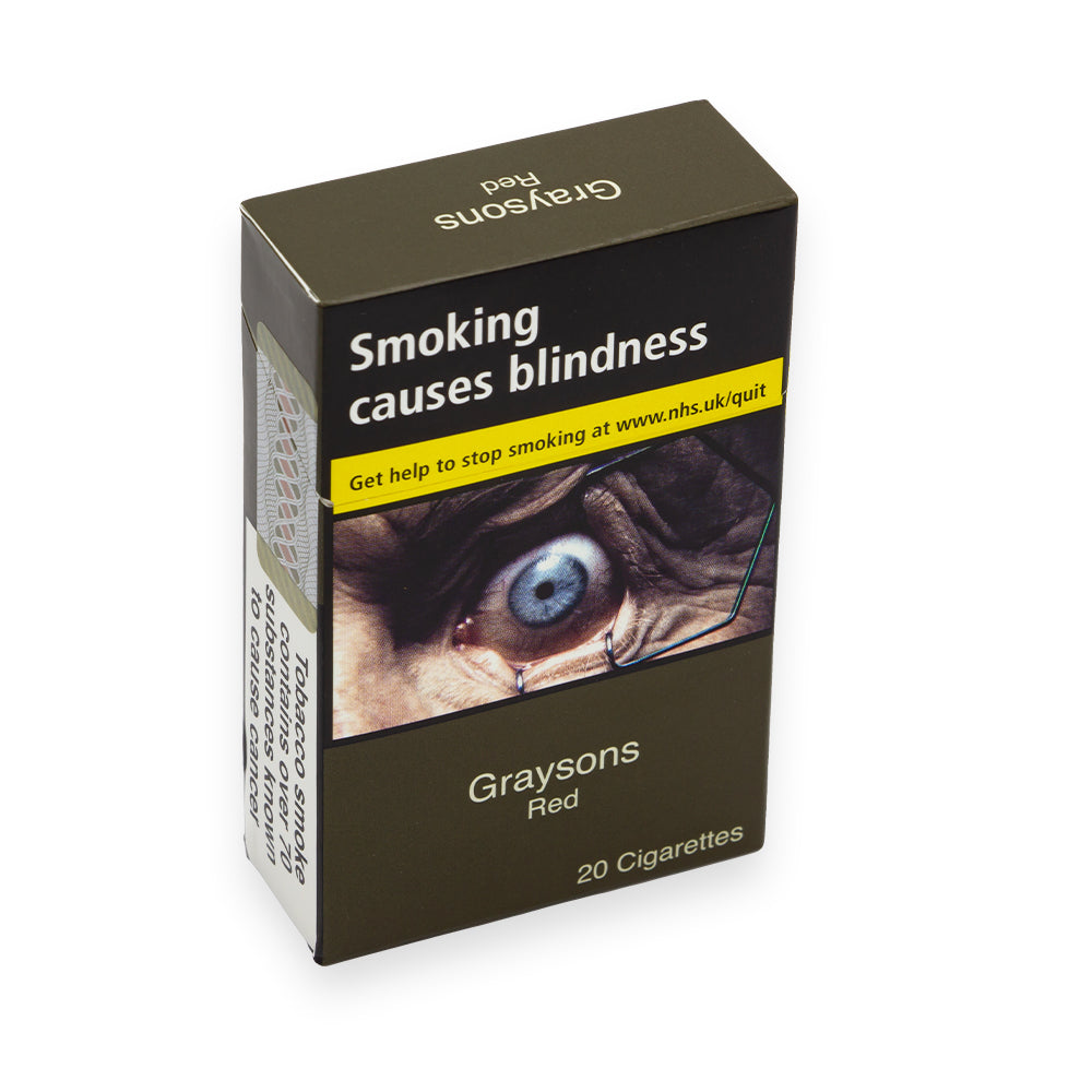 Graysons Red King Size Filter Cigarettes 20 Pack