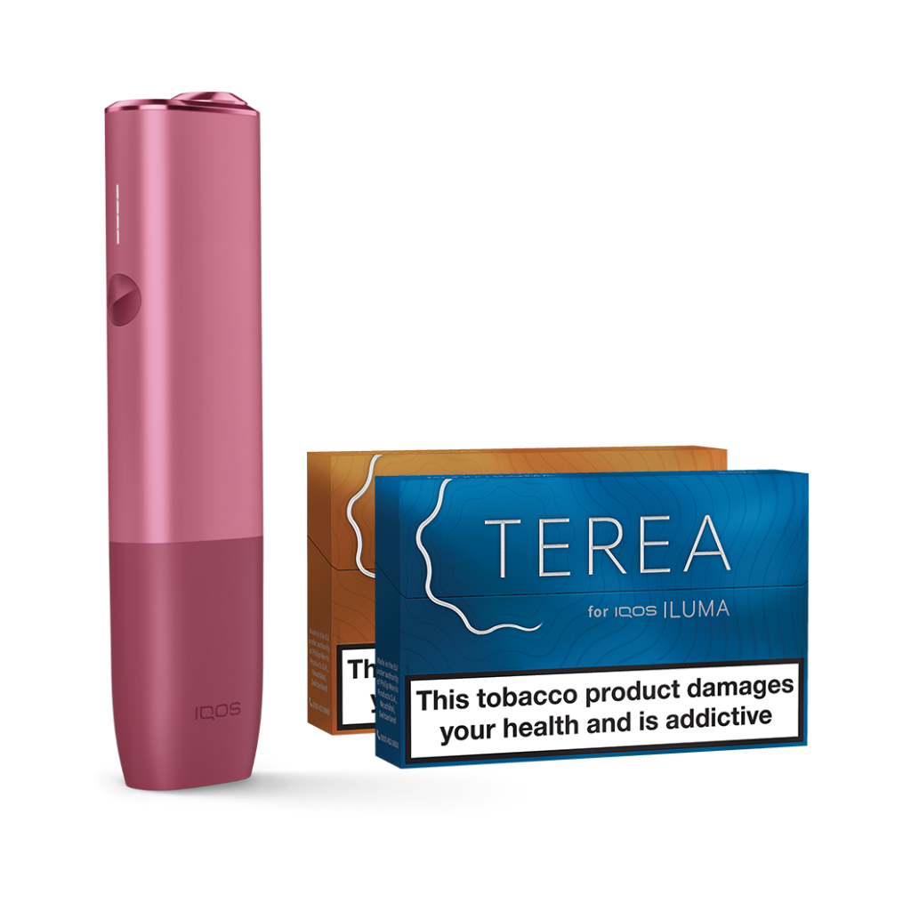 IQOS Iluma One Sunset Red Starter Kit Bull Brand IQOS Iluma One Sunset Red Starter Kit Bull Brand