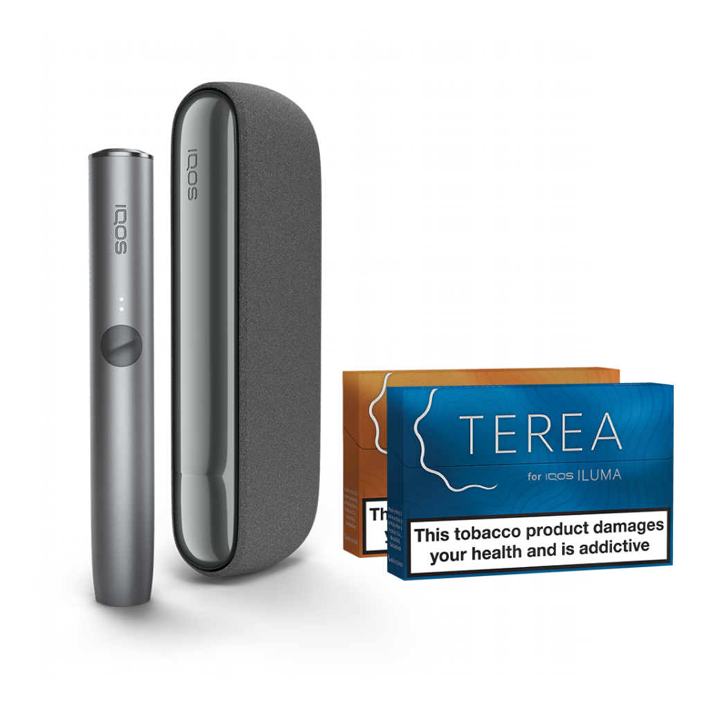 IQOS Iluma One Pebble Grey (Tobacco Heating System) Starter Kit, Buy Online