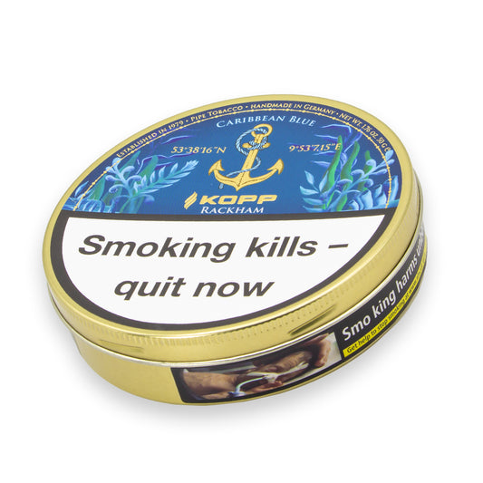 Kopp Caribbean Blue - Rackham Pipe Tobacco 50g Tin