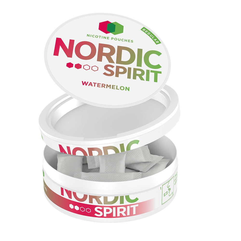 Nordic Spirit Nicotine Pouch Watermelon 6mg Regular