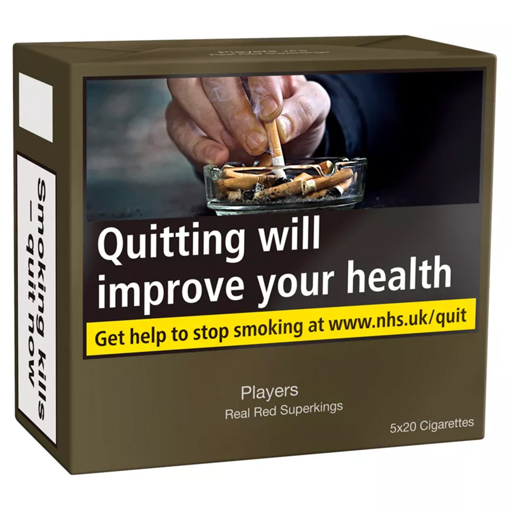 PLAYERS Real Red Super Kings Cigarettes Multi Pack 100s