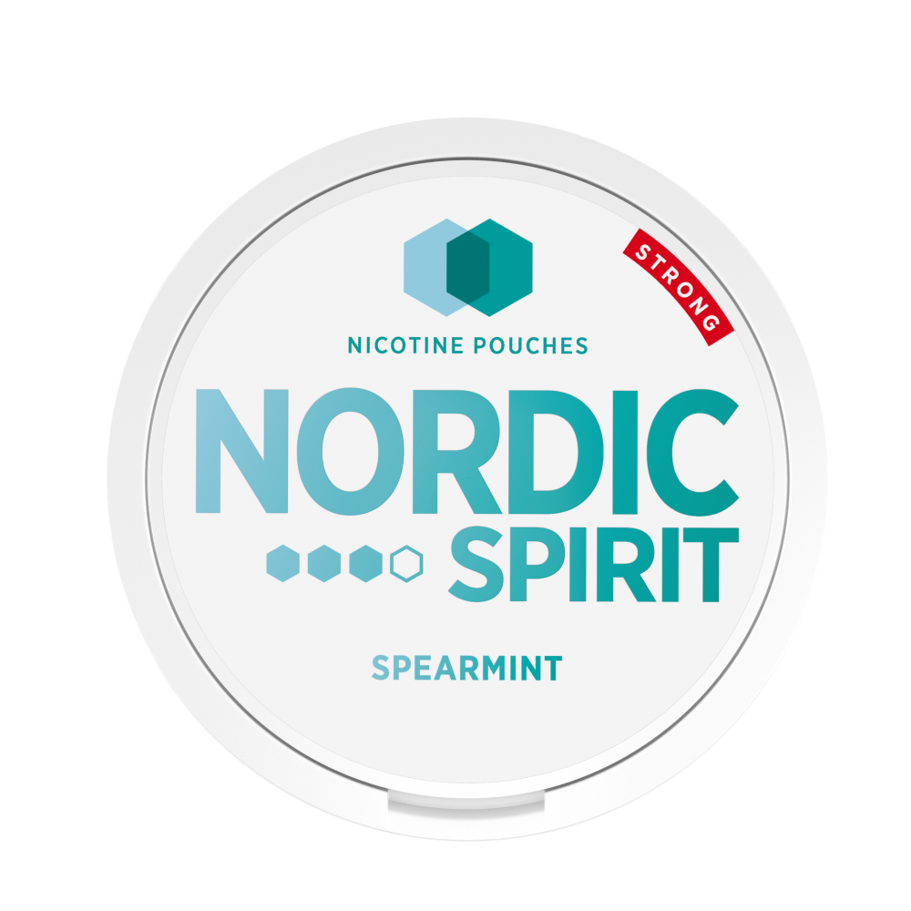 Nordic Spirit Nicotine Pouch Spearmint 9mg Strong