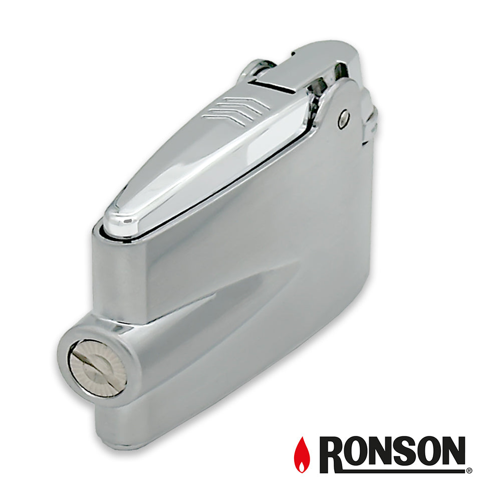 Ronson Premium Varaflame Silver Lighter (RFL100001)
