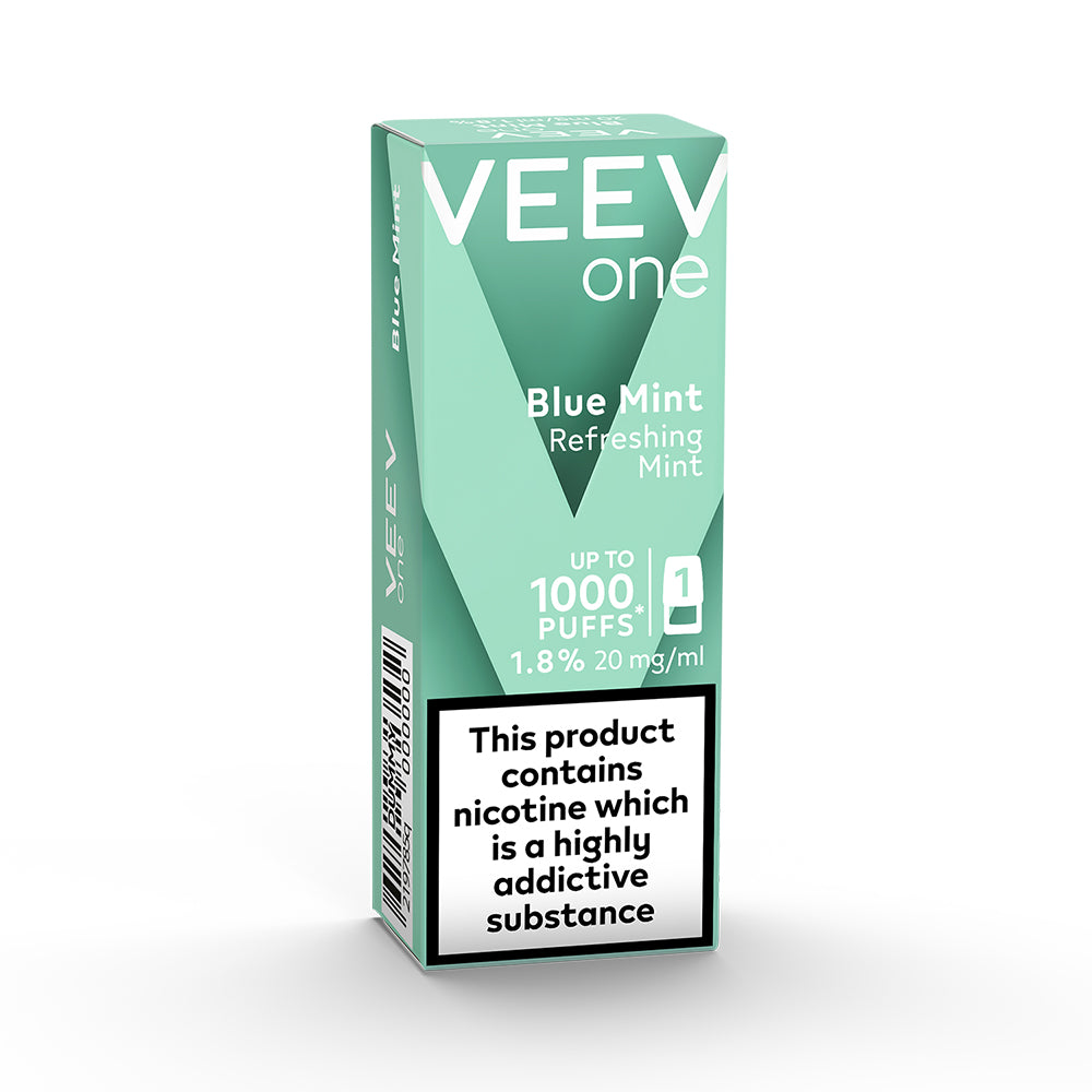Veev ONE Pods BLUE MINT | Buy Online | Bull Brand Veev ONE Pods BLUE MINT | Buy Online | Bull Brand