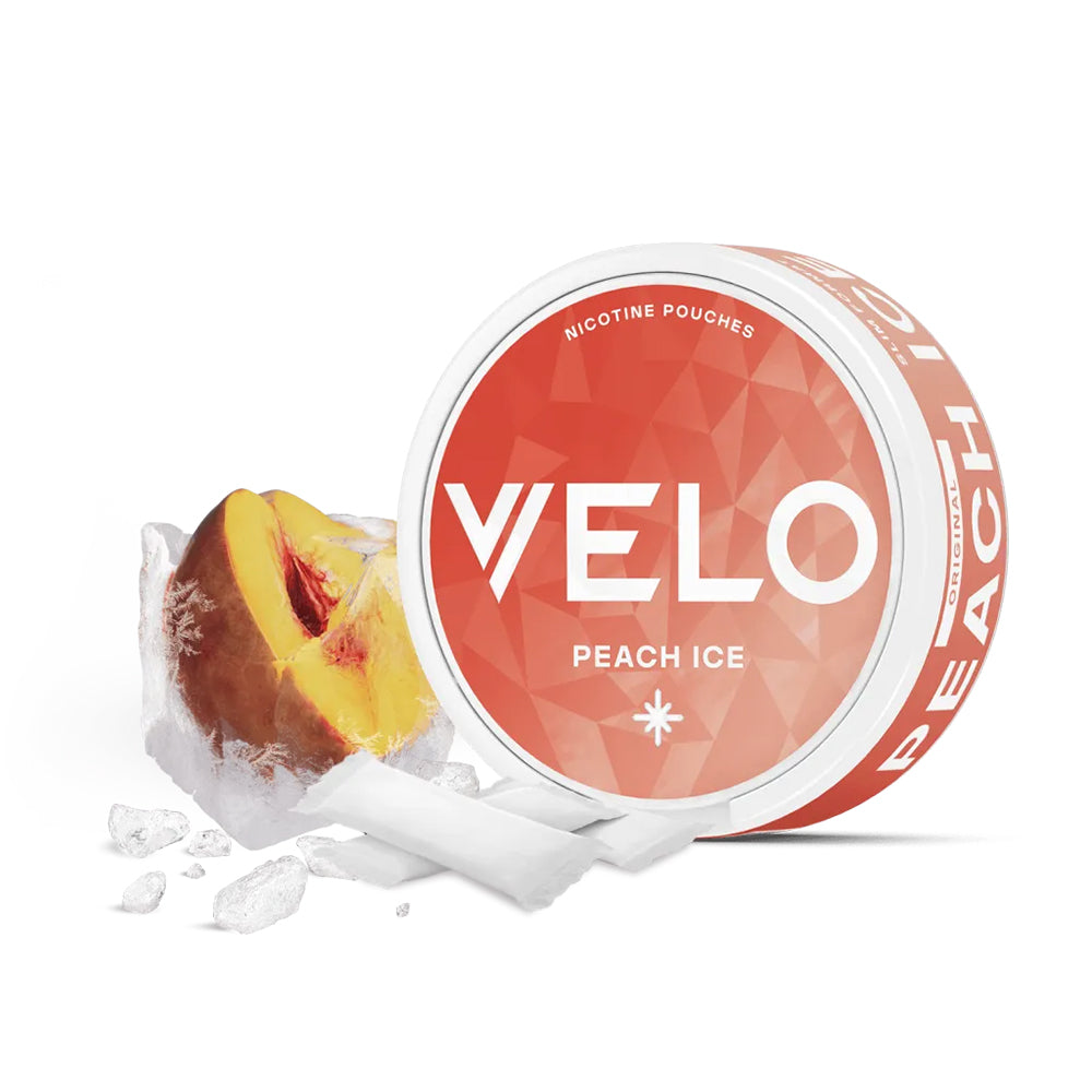 VELO Peach Ice MINI - 15 Nicotine Pouches - 6 mg