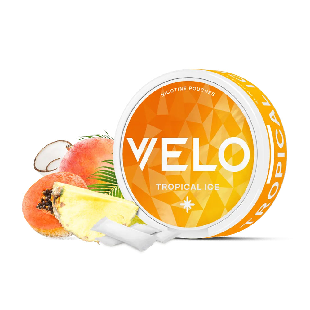 VELO Tropical Ice MINI - 15 Nicotine Pouches - 6 mg