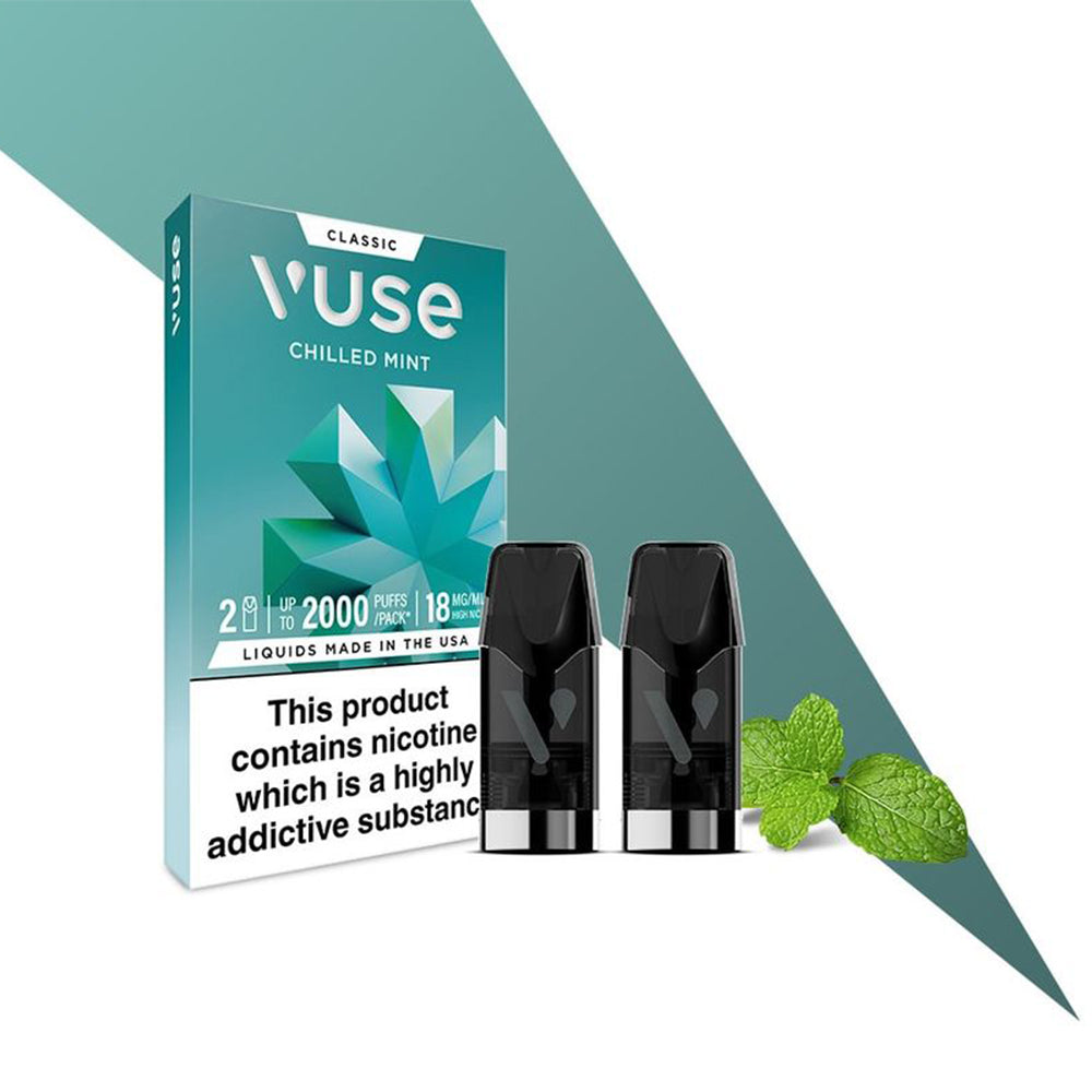 VUSE ePOD Nic Salts eLiquid Pods - Chilled Mint - 18mg