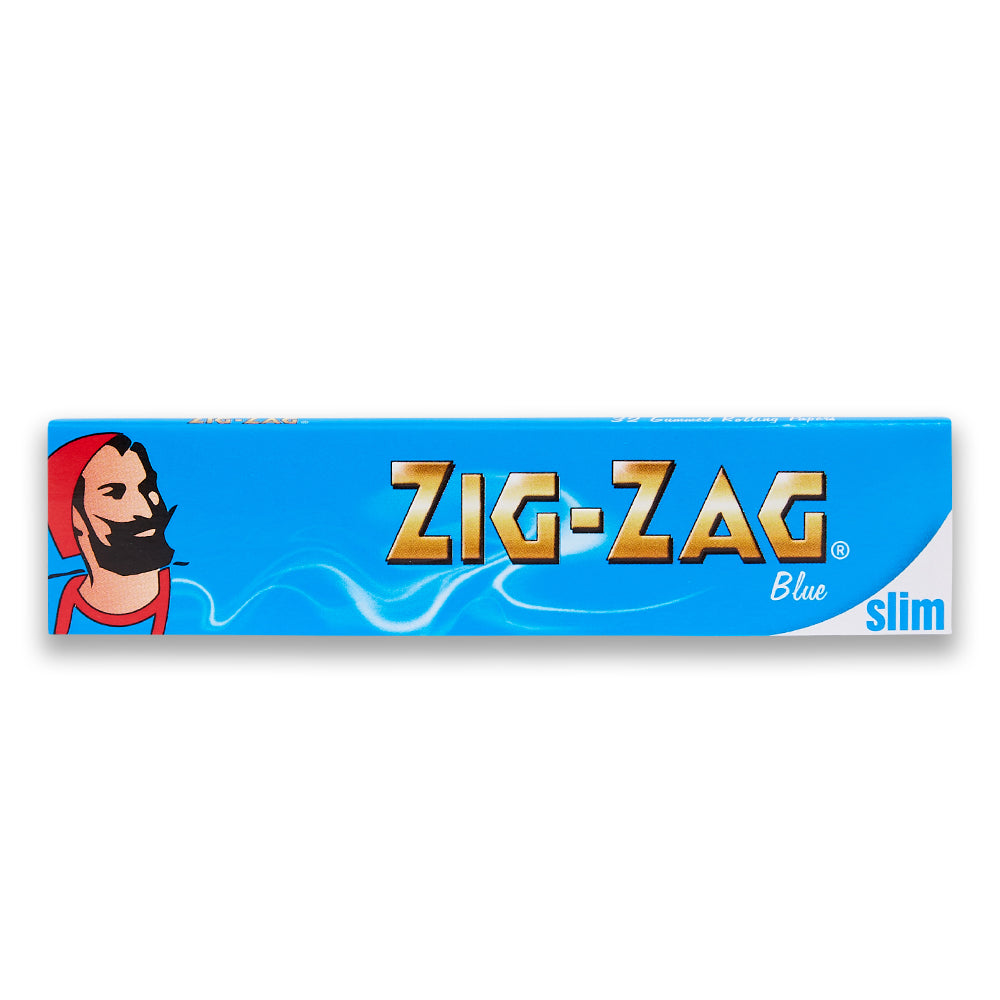 Zig Zag Blue Slim King Size Rolling Papers