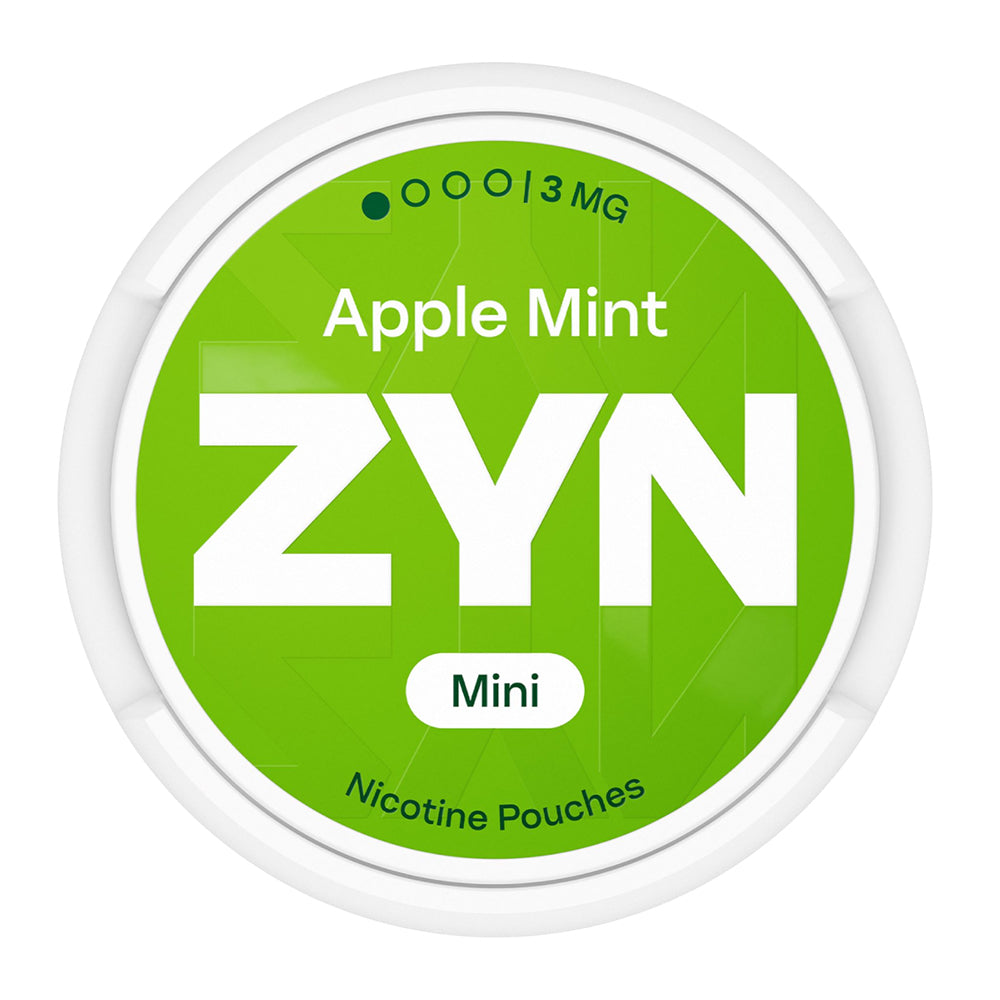 Zyn Nicotine Pouch Apple Mint 3mg MINI