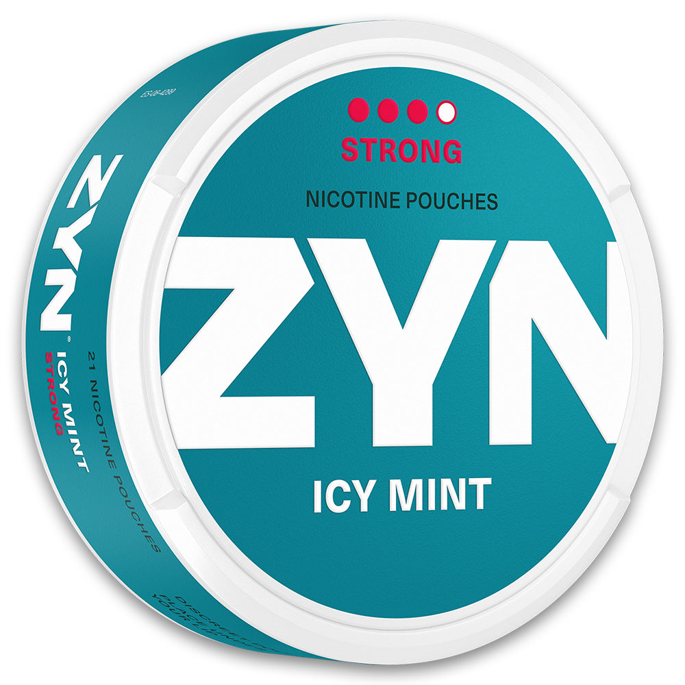 Zyn Nicotine Pouch Icy Mint 9.5mg Strong - DELISTED