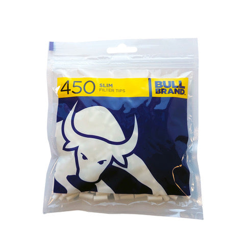 Bull Brand Slim Filter Tips Bags 450s