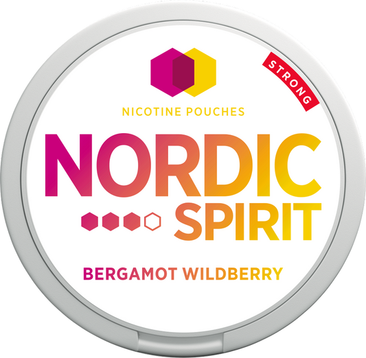 Nordic Spirit Nicotine Pouch Bergamot Wildberry 9mg Strong