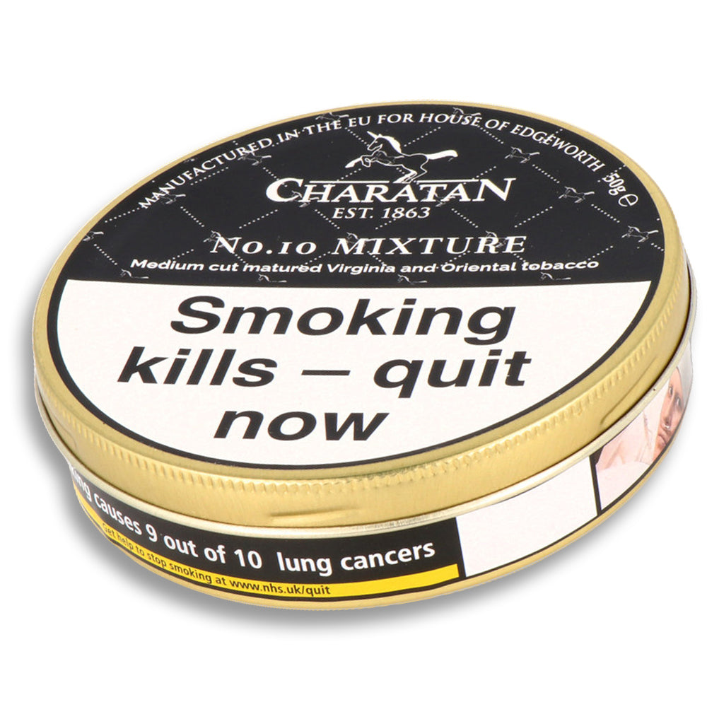 Charatan No.10 Mixture Pipe Tobacco 50g Tin