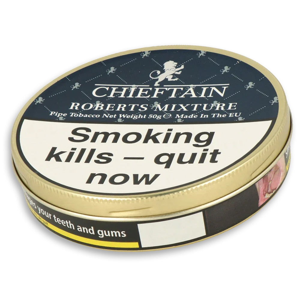 Chieftain Roberts Mixture Pipe Tobacco 50g Tin