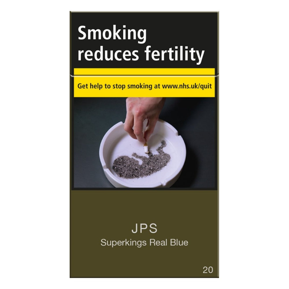 JPS Real Blue Superkings 20s Cigarettes