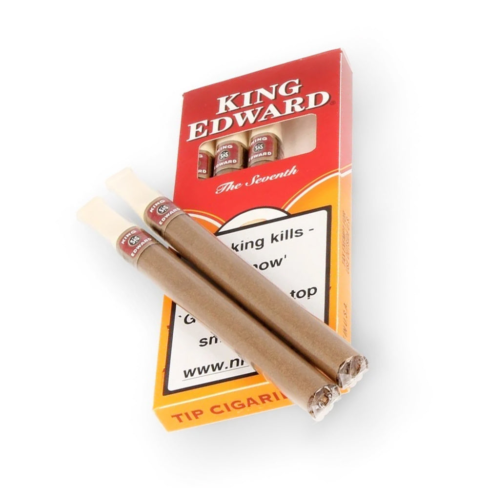 King Edward Tipped Cigarillos Pack of 5 | Buy Online | Bull Brand King Edward Tipped Cigarillos Pack of 5 | Buy Online | Bull Brand