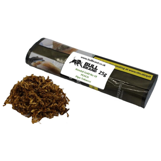 Kendal Gold No 18 PCH Peach / Pipe Tobacco 25g Loose