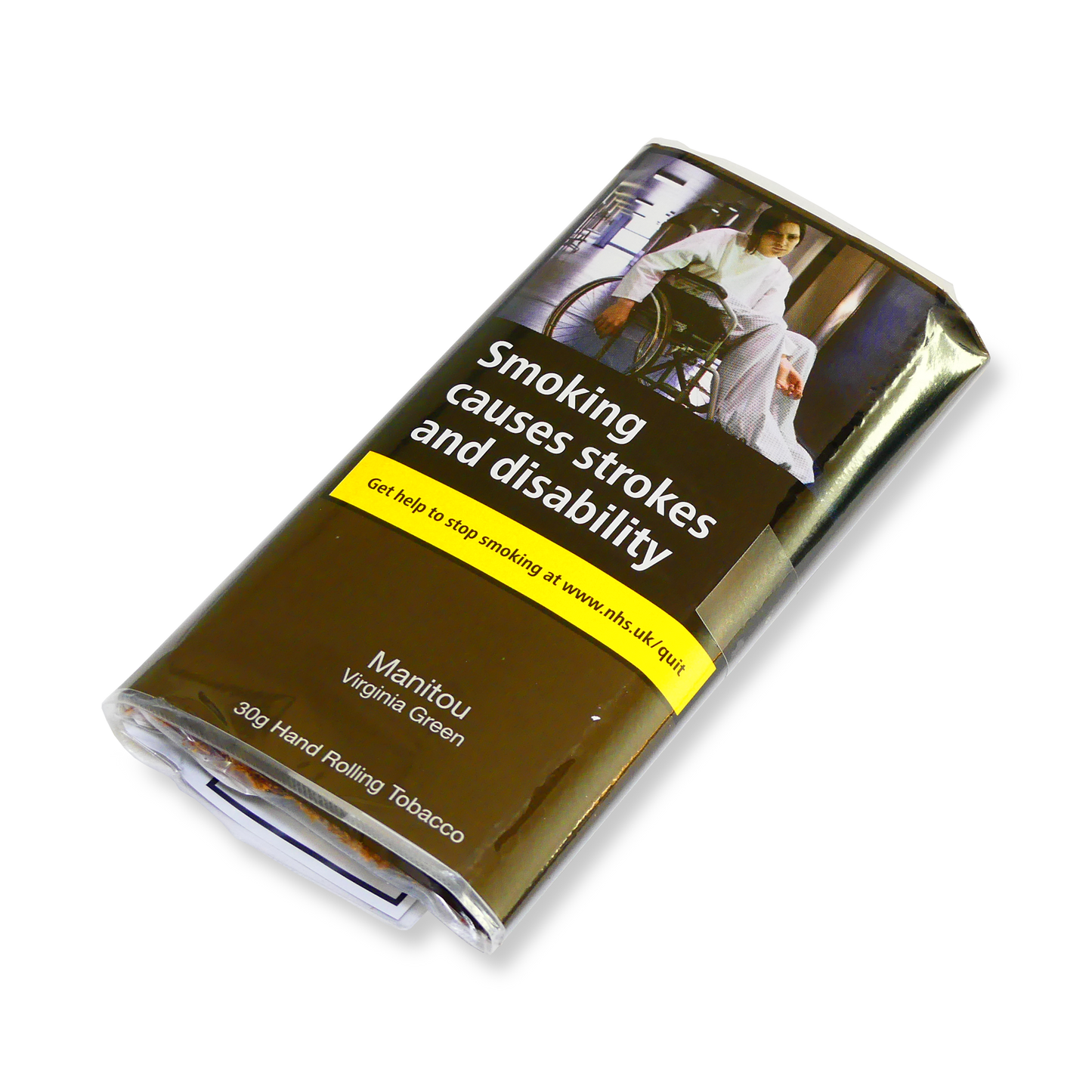Manitou Virginia Green Hand Rolling Tobacco 30g