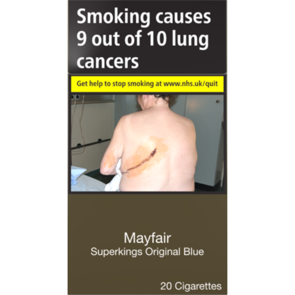 Mayfair Original Blue Superkings Cigarettes 20 Pack
