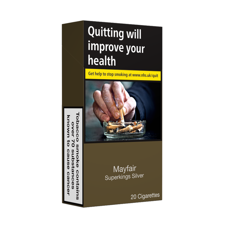 Mayfair Silver Superkings Cigarettes 20 Pack