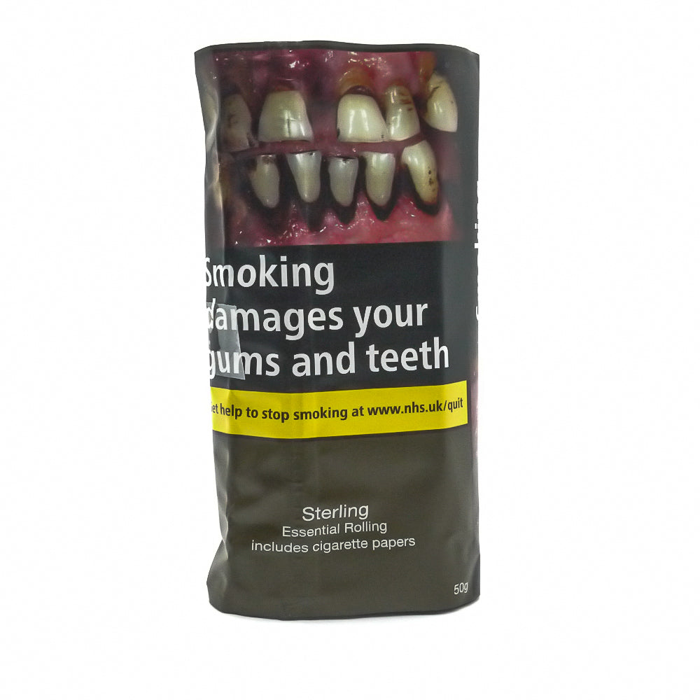 Sterling Rolling Tobacco Essential 50g (Includes Papers)