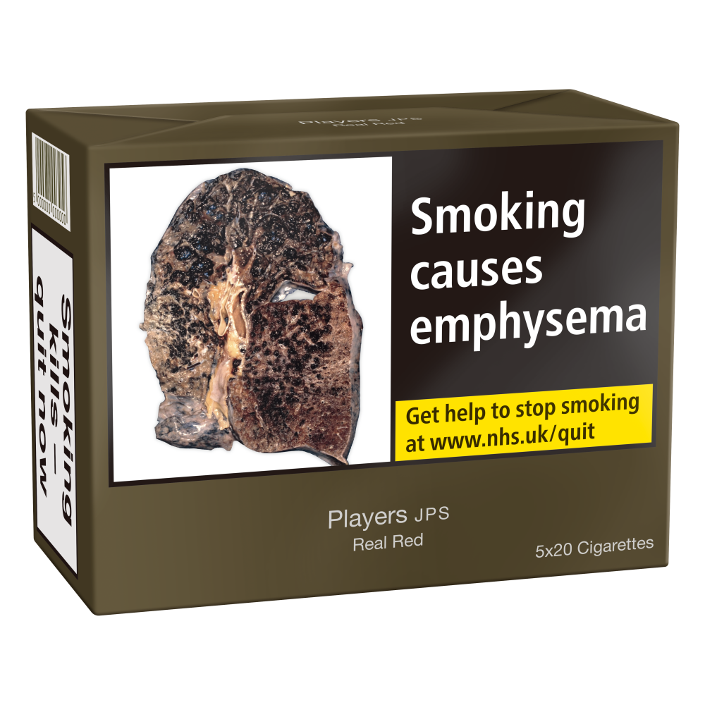 PLAYERS JPS Real Red Cigarettes Multi Pack 100s