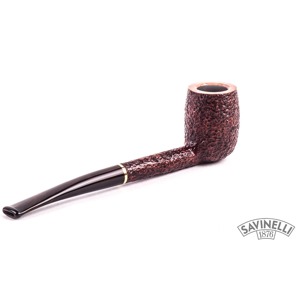 Savinelli Bings Favourite Rustic 6mm Briar Pipe