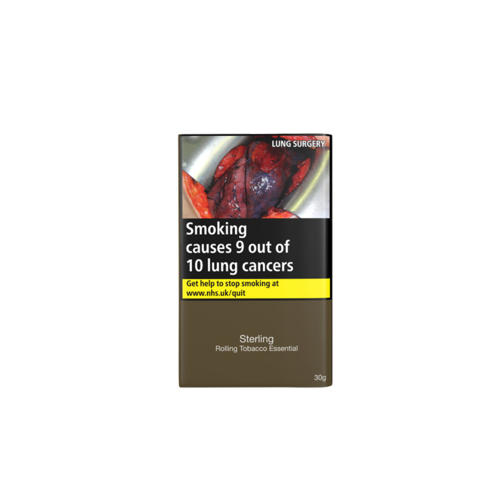 Sterling Rolling Tobacco Essential 30g (Includes Papers)