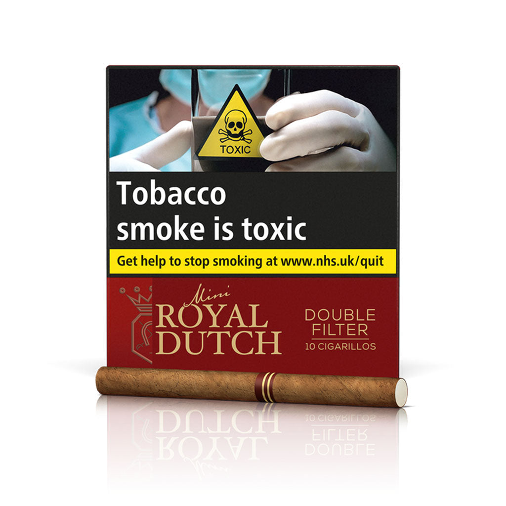 Royal Dutch Mini Double Filter 10s Cigars