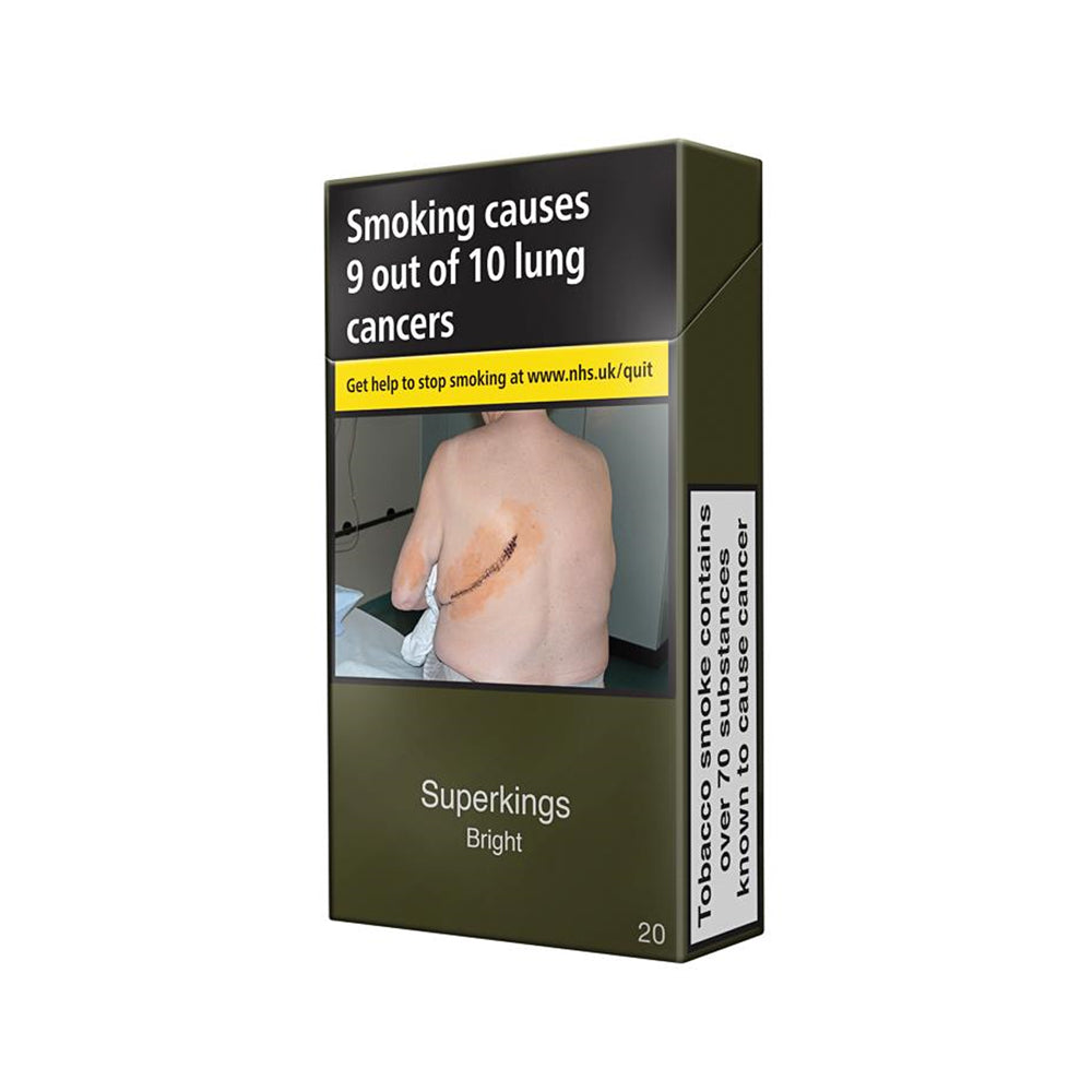 Superkings Bright 20s Cigarettes