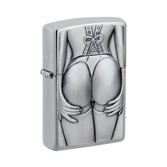 Zippo Lighter - Stocking Girl Emblem
