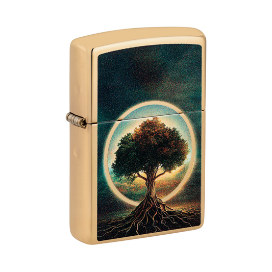 Zippo Lighter - Sacred Tree of Life Design