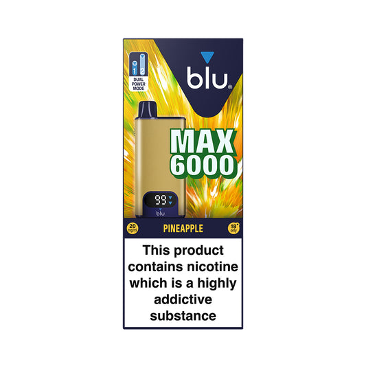 Blu MAX 6000 Pineapple Device and Pod+Refill