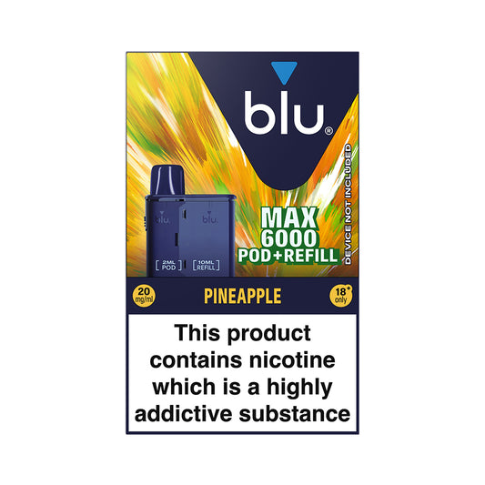 Blu MAX 6000 Pineapple Pod+Refill