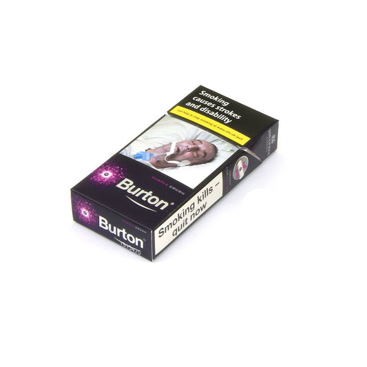 Burton Purple Crushball Cigarillos 10 Pack