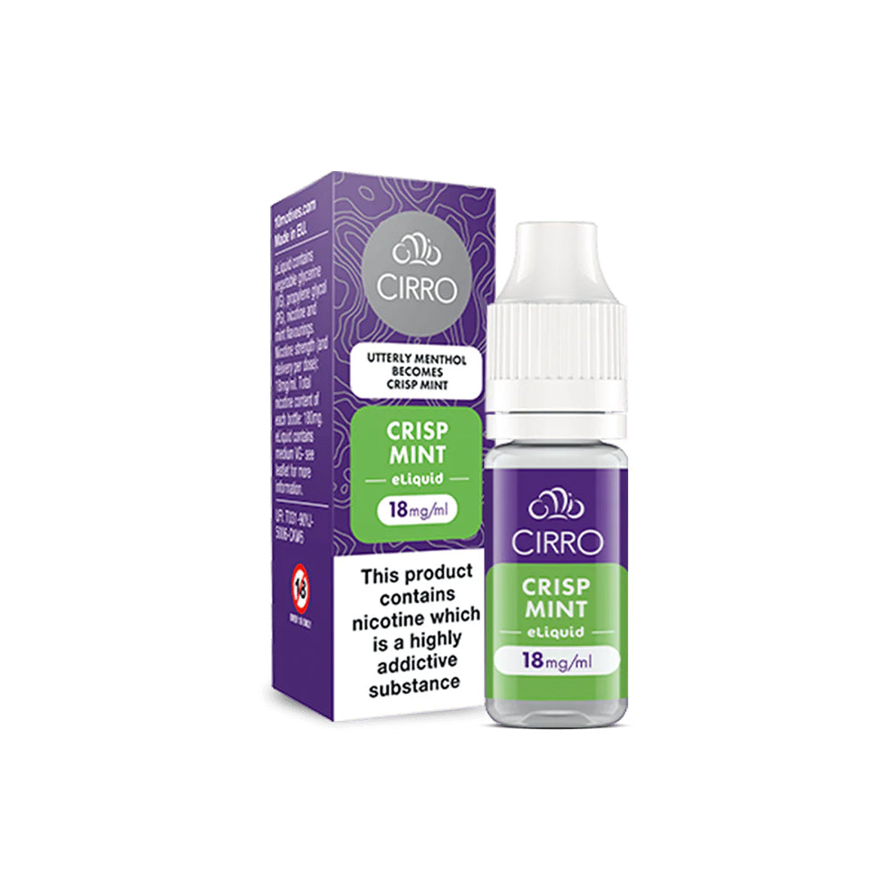 Cirro E-Liquid Crisp Mint 18mg