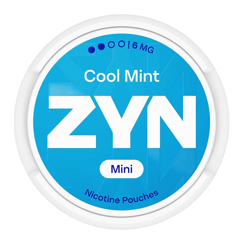 Zyn Nicotine Pouch Cool Mint 6mg Strong MINI